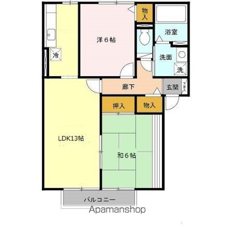 フルーレ高砂の間取り