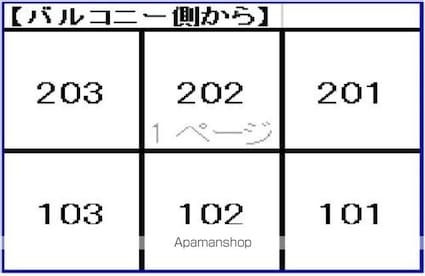 コーポフォーレスト[3DK/52.06m2]の配置図