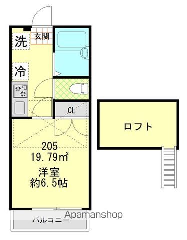 コルモ上大岡の間取り写真
