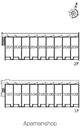 クレイノブーチェ 208 ｜ 茨城県鹿嶋市大字平井20-87（賃貸アパート1K・2階・25.89㎡） その30