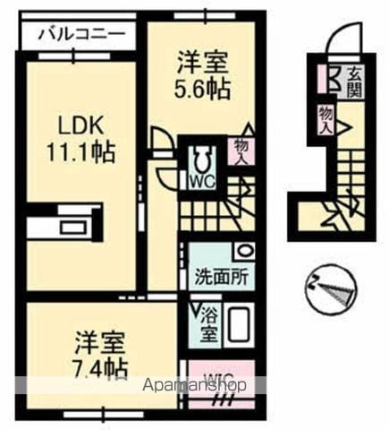リラ・ショーカの間取り写真
