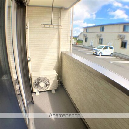 ジョイ　アルミュール　Ｃ[2LDK/55.23m2]のバルコニー