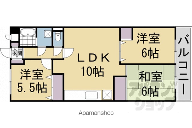 ZEPHYR21の間取り写真
