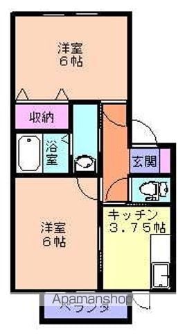 グレース ドマーニBの間取り写真