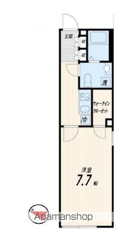 【新宿区西落合のマンションの間取り】