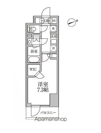 レジディア新御徒町Ⅱ[1K/25.04m2]のその他内装