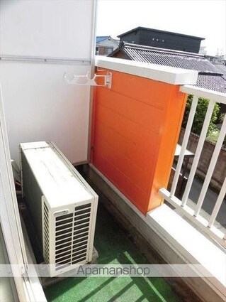 シティパル秋月[1K/20m2]のバルコニー