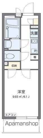 クレイノアドバンス川崎の間取り