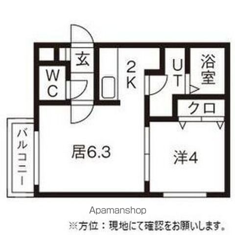 ルーエN15の間取り写真