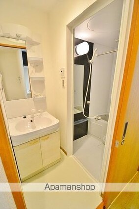 広島県広島市中区河原町[1K/29.6m2]の洗面所