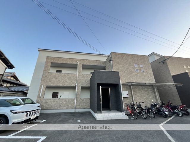 プラリア招提元町B棟の外観写真