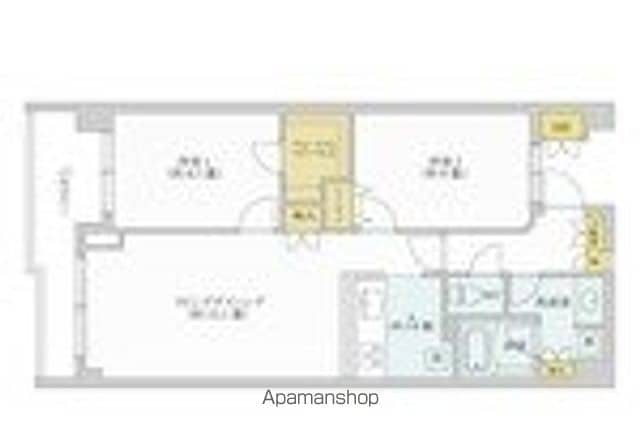 ＡＺ小石川[2LDK/62.75m2]の間取図