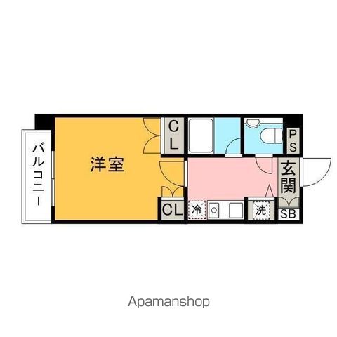 コンフォール高宮東の間取り写真
