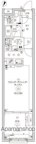 CREATIF池袋の間取り写真