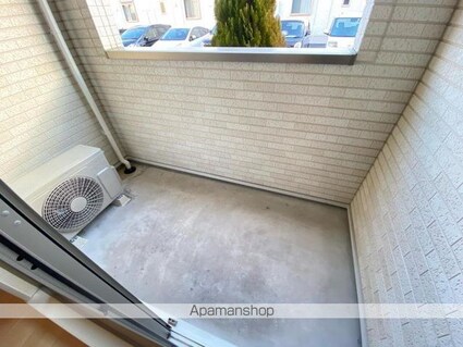 ポート　レーゼ木太Ｂ[1LDK/45.09m2]のバルコニー