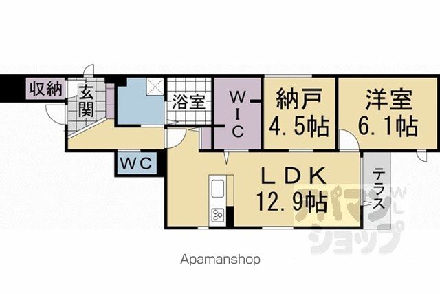 Foresta御所東の間取り写真