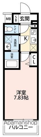 JMFレジデンス大阪福島の間取り写真