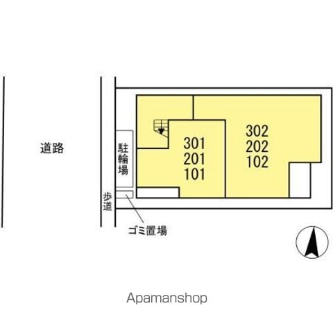 ブリューテ大和東 101 ｜ 神奈川県大和市大和東３丁目820-5（賃貸アパート1LDK・1階・36.16㎡） その3