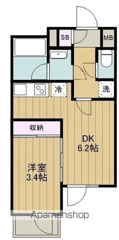 パークキューブ大森山王の間取り写真