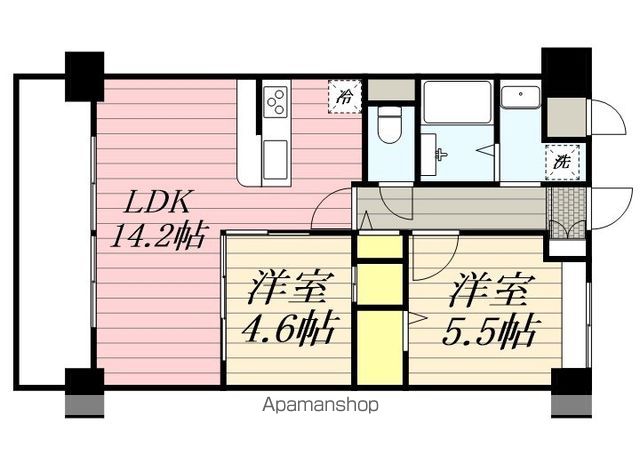 ルシエルの間取り