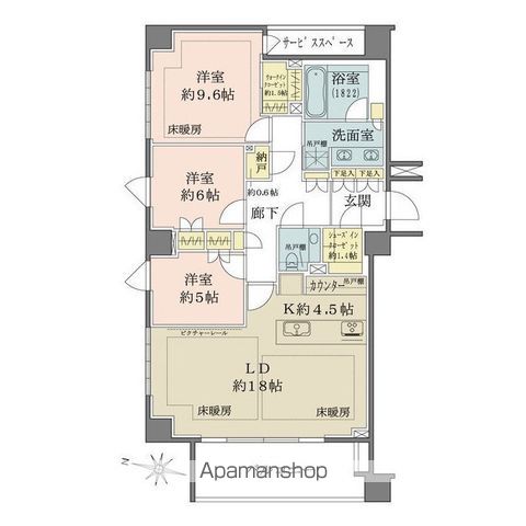 ザ・パークハウス千代田六番町のイメージ