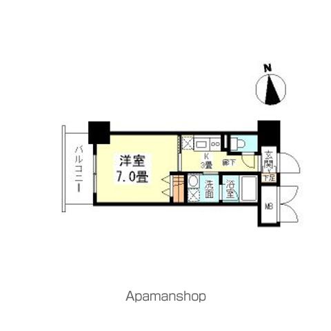 CASA京橋の間取り写真