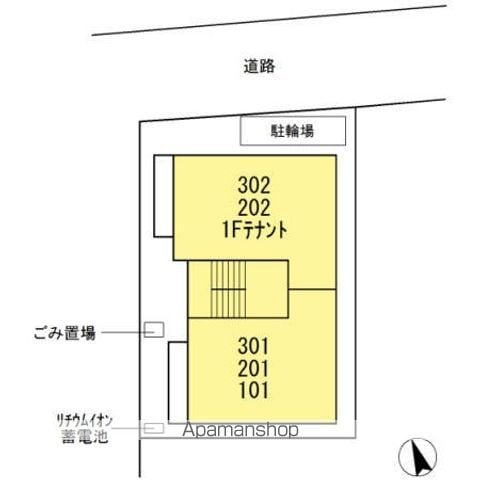 シェリール 202 ｜ 東京都小金井市本町２丁目11-10（賃貸アパート1LDK・2階・38.27㎡） その23