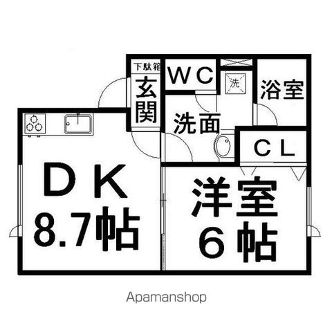 コンフォートの間取り写真