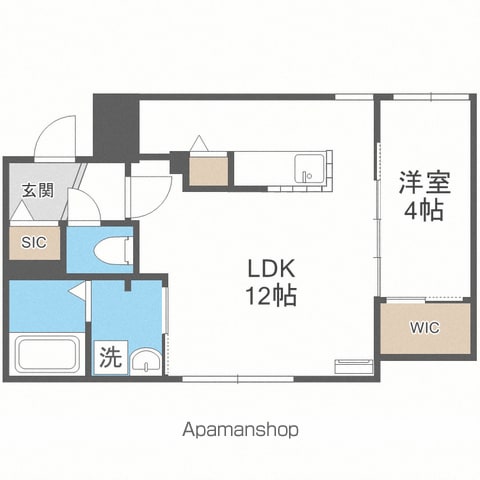 AORIO円山裏参道の間取り写真