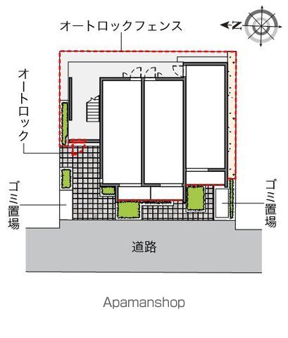 クレイノアムレット横川 102 ｜ 東京都墨田区横川２丁目19-4（賃貸マンション1K・1階・25.76㎡） その11