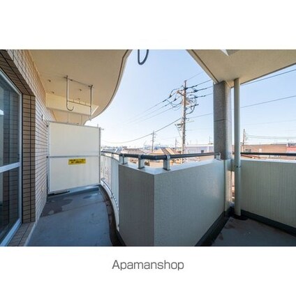 コーポレート西大井[1R/34.89m2]のバルコニー