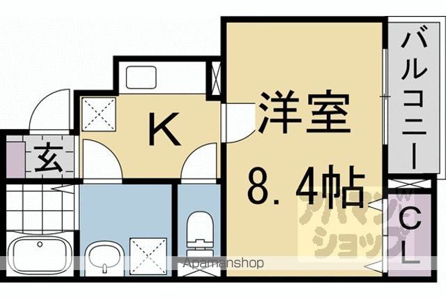 ヒカルサ京都北山栗栖Iの間取り写真