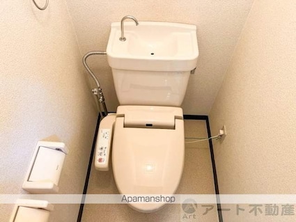 愛媛県松山市中村３丁目[1DK/24.79m2]のトイレ