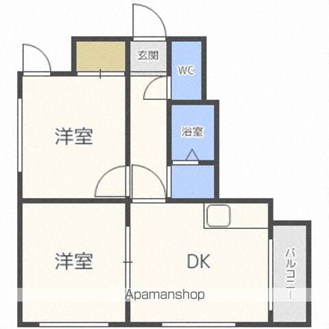 エトワール本町の間取り写真