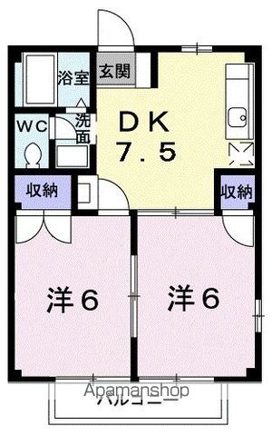 ラルゴ21の間取り写真