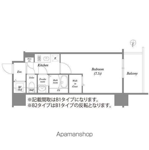 エスリード新栄マルスの間取り写真