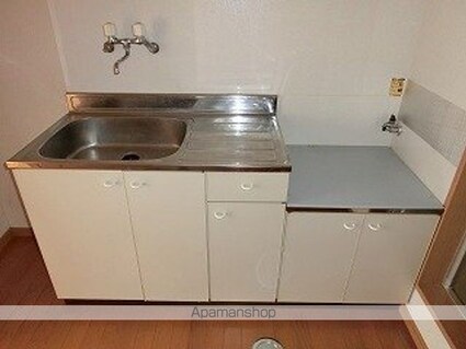 岩手県盛岡市前九年３丁目[1K/27.74m2]のキッチン