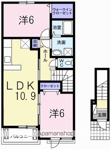 ラボールIの間取り写真