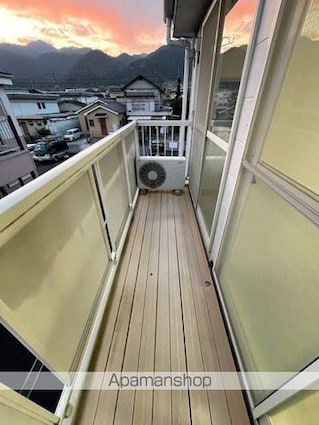 滋賀県大津市坂本７丁目[3DK/55.15m2]のバルコニー
