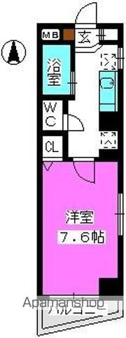 パークハイム大濠の間取り写真