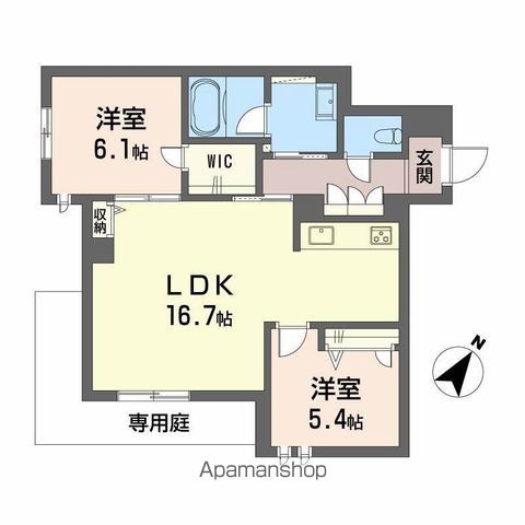 SHAMAISON AMBER026の間取り写真