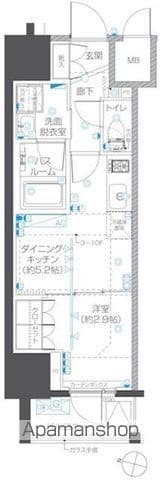 ZOOM本郷の間取り写真