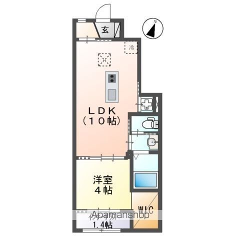 メゾン ド ミエル MAISON DU MIELの間取り写真