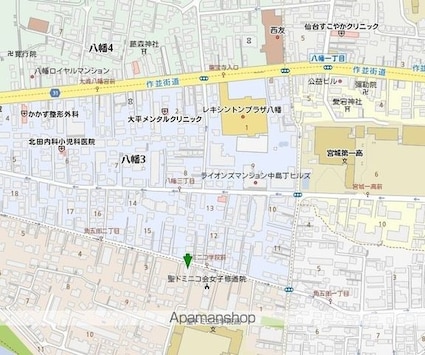 ＮＯＲＴＨ　ＣＩＴＹ５０[1R/27.36m2]の周辺4