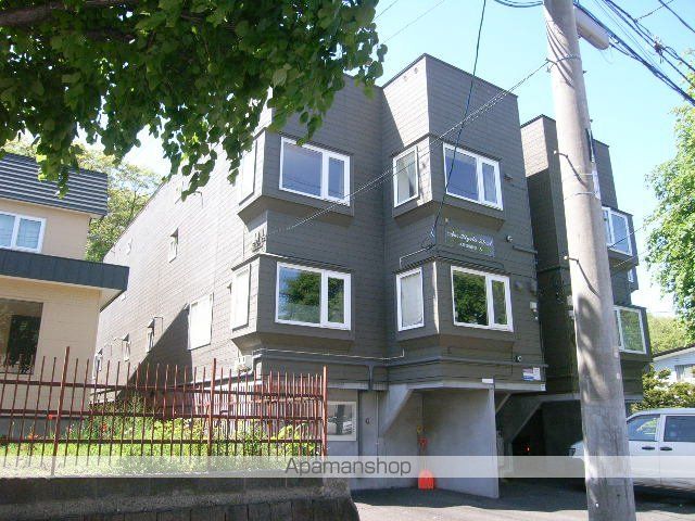AMS清田2ー1B棟の外観写真