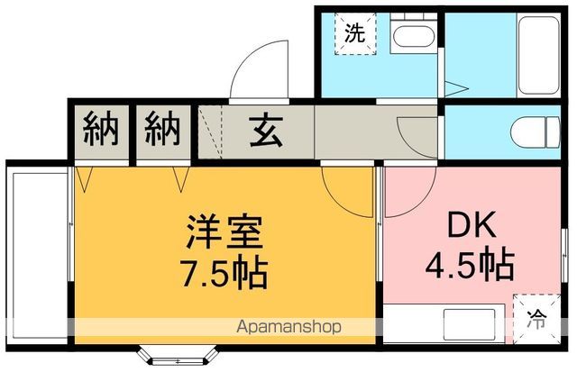 イトーピアIの間取り写真