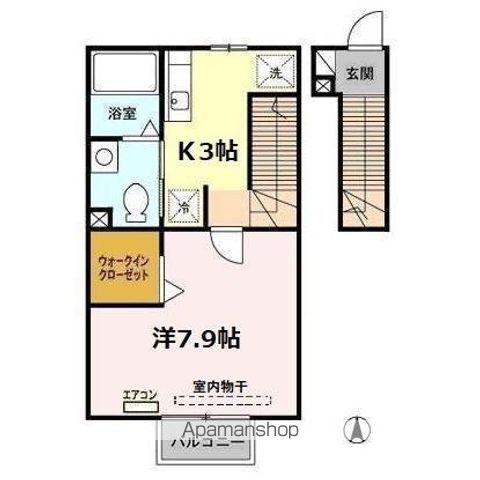 ラスティックIIIの間取り写真