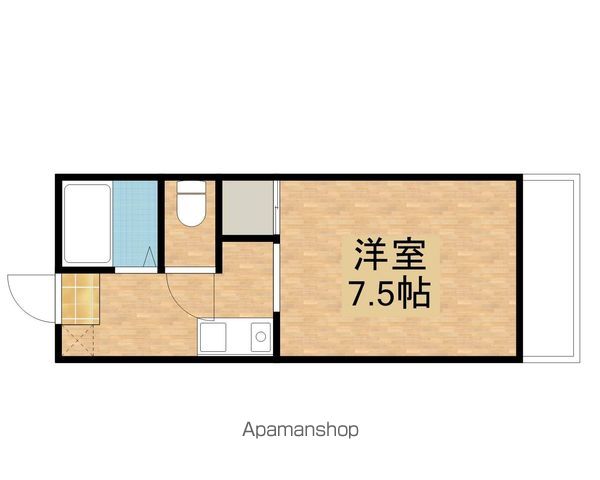 カーサ城北弐番館の間取り写真