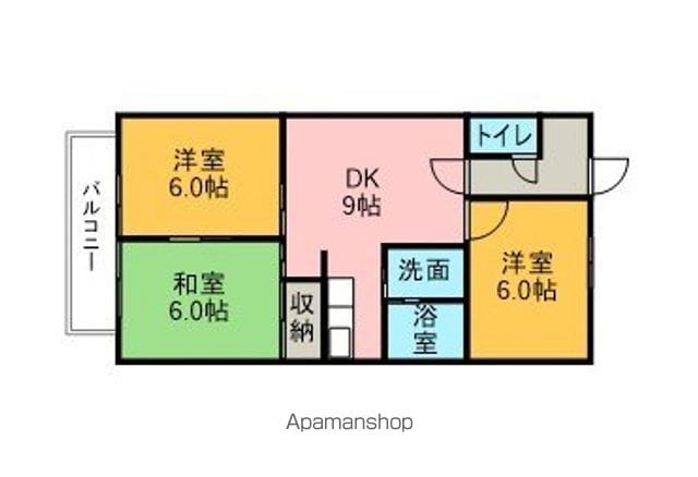 クリスタルシャトーSuzukiの間取り写真