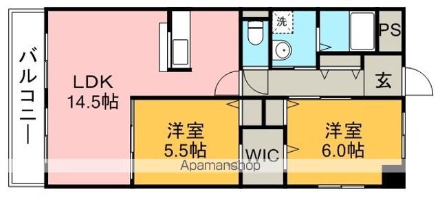 BONHEUR・CLE’の間取り写真